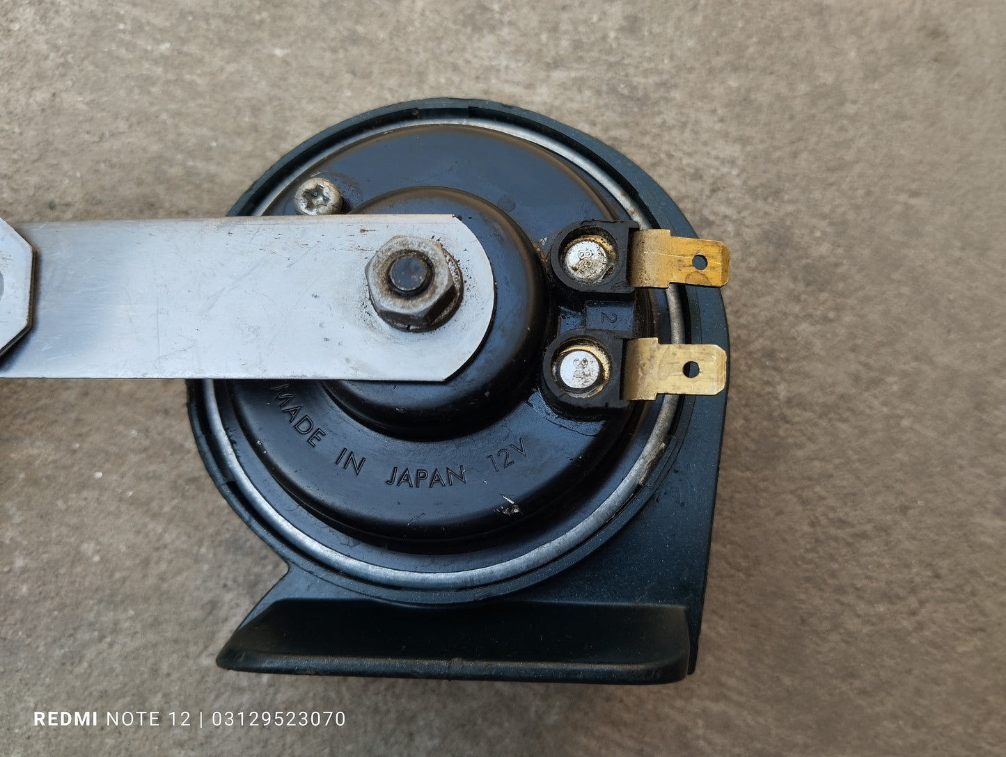 Mitsuba Alpha 12v Car Horn LH 480Hz /400Hz Genuine Japanese OEM