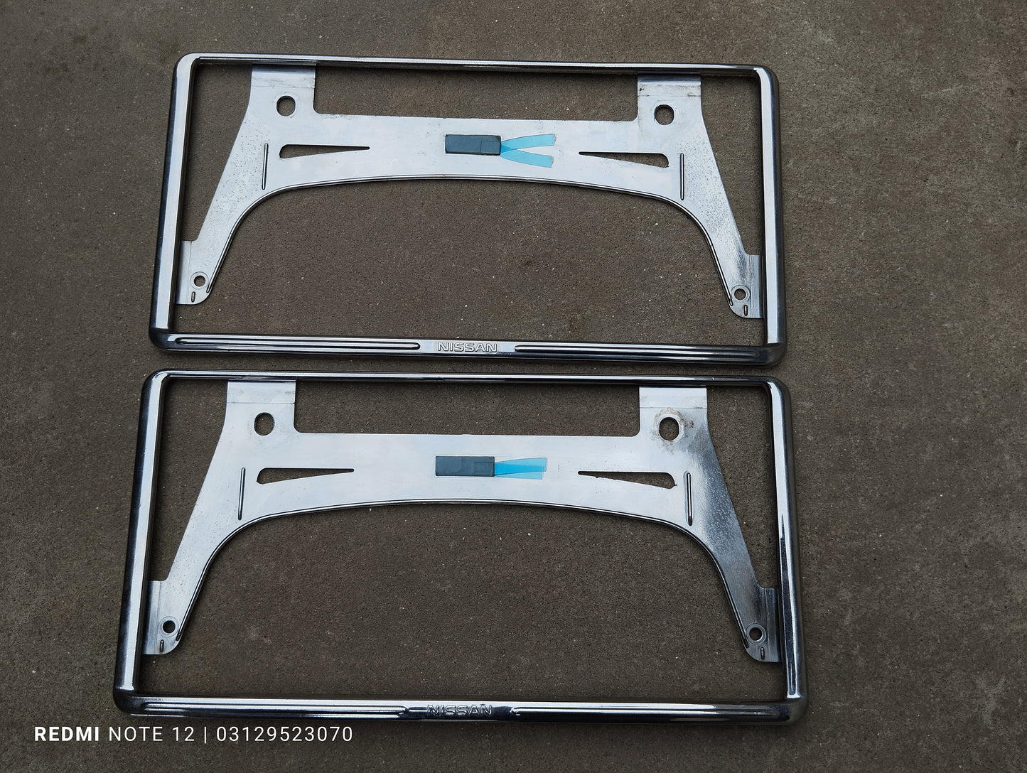 Nissan OEM Number Plate Frame Licence Plate Frame Genuine Japanese OEM K6210-799DX K6210-799EX
