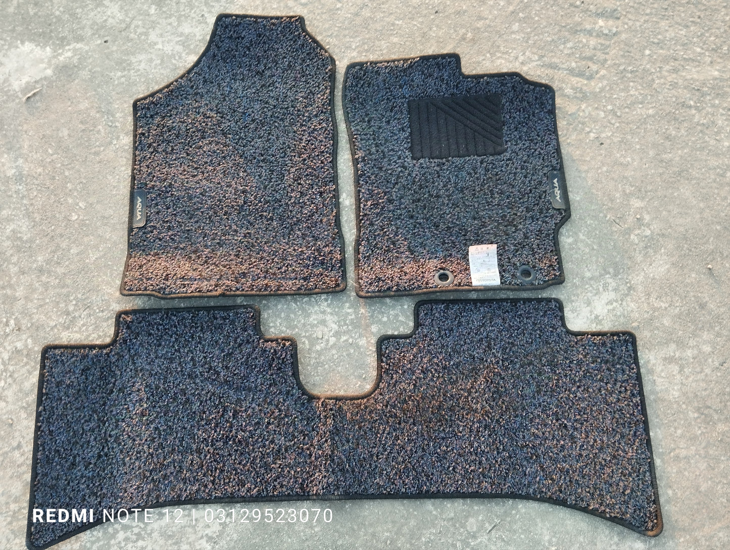Toyota Aqua OEM interior Carpet Floor Mat OEM 58513-52010B0