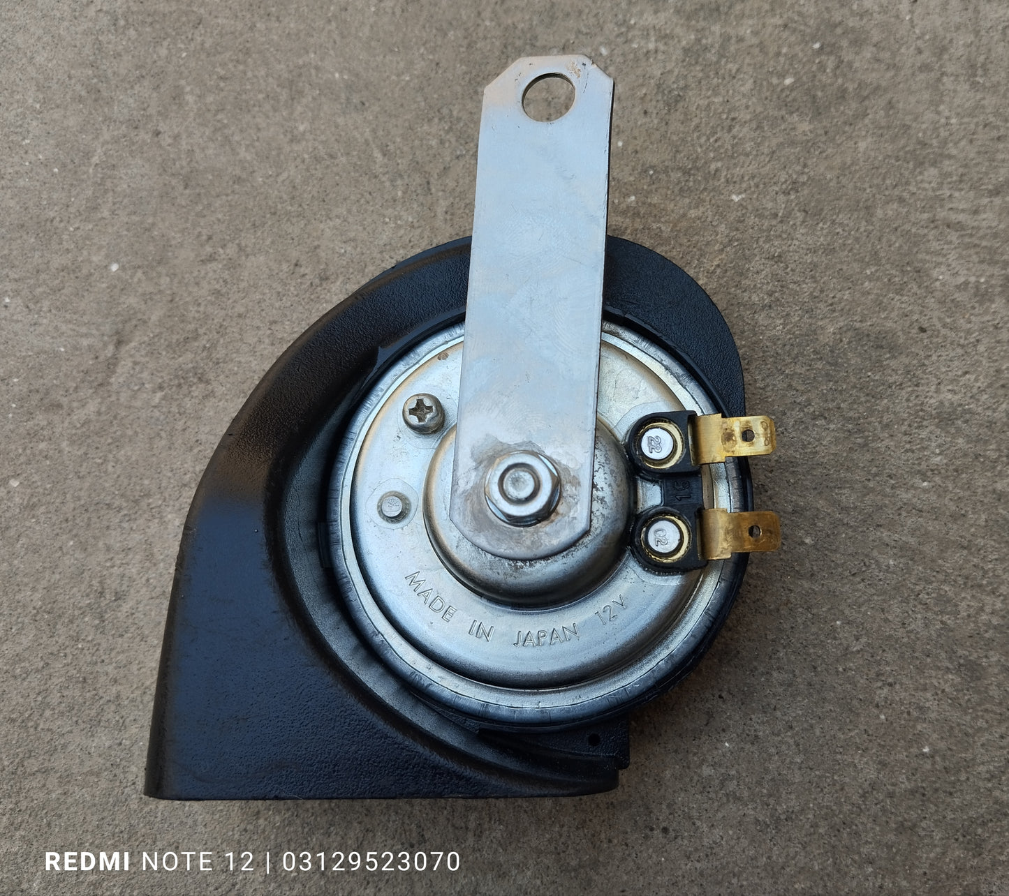 Mitsuba Slim Spiral Horn 550Hz 440Hz Genuine Japanese OEM