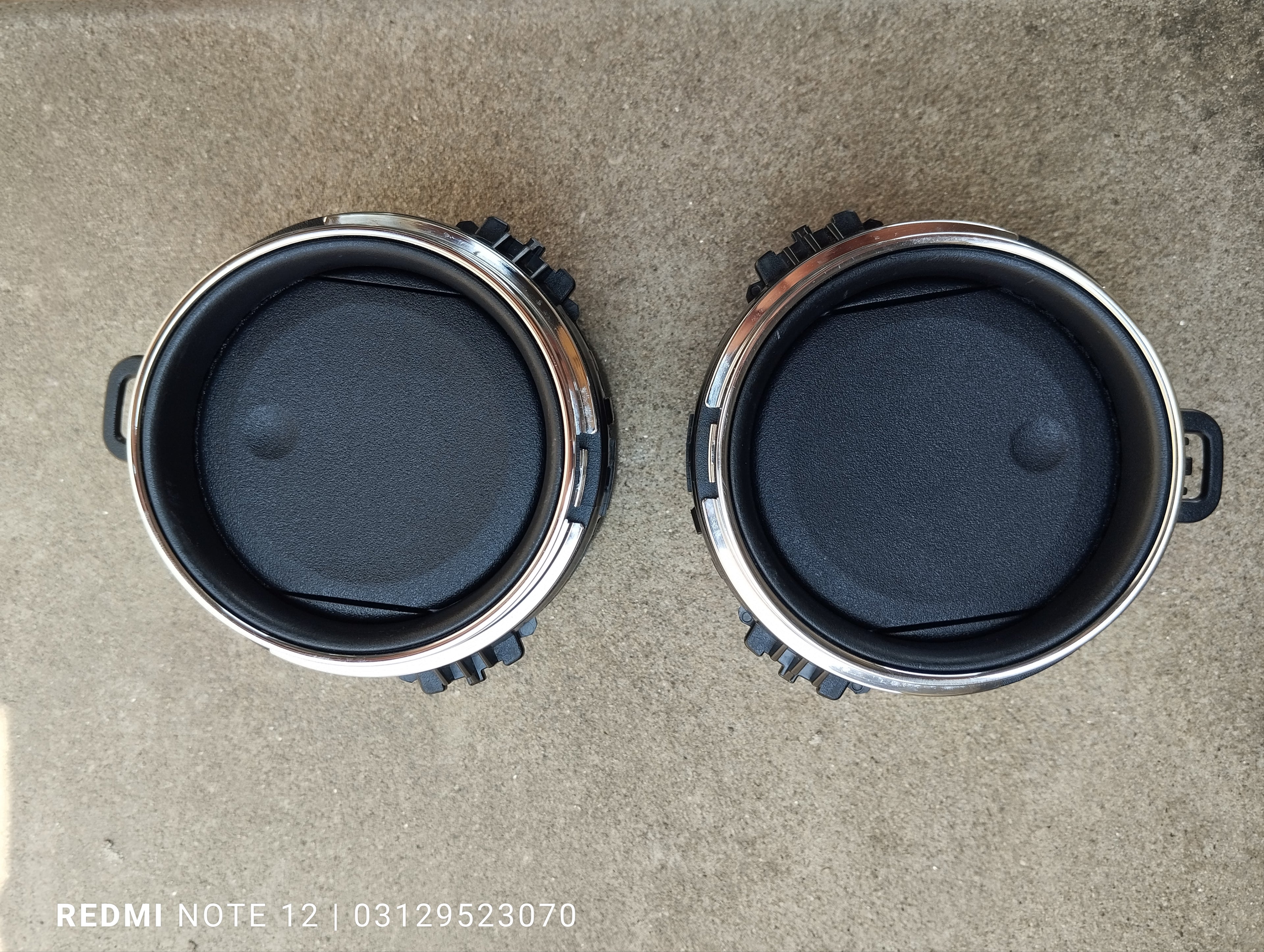 Toyota Aqua Vitz OEM interior Dashboard AC Air Vent Chrome Genuine Japanese OEM