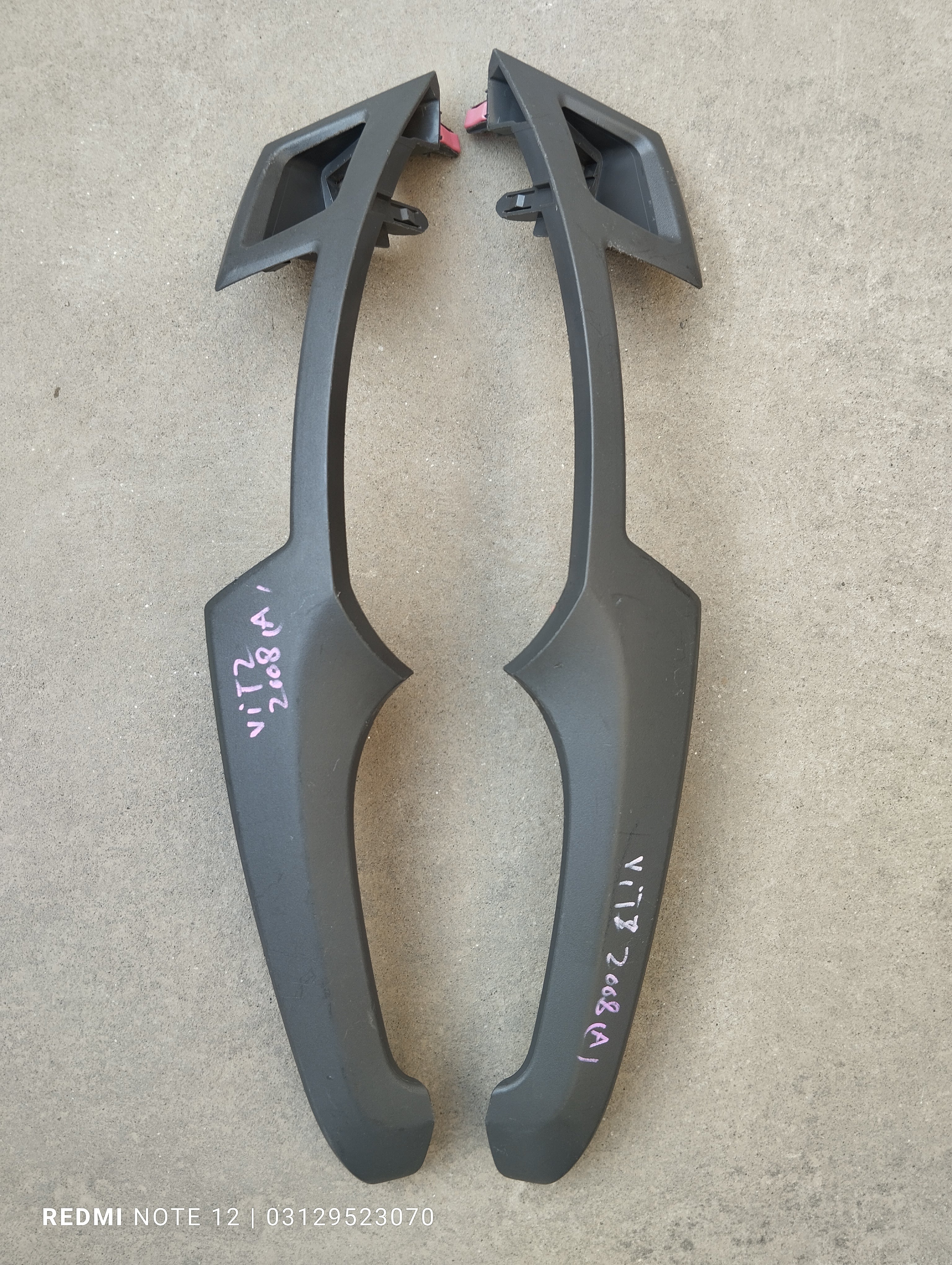 Toyota Vitz OEM Interior Dashboard Audio Frame Panel Trim OEM 55436-52010 55435-52010