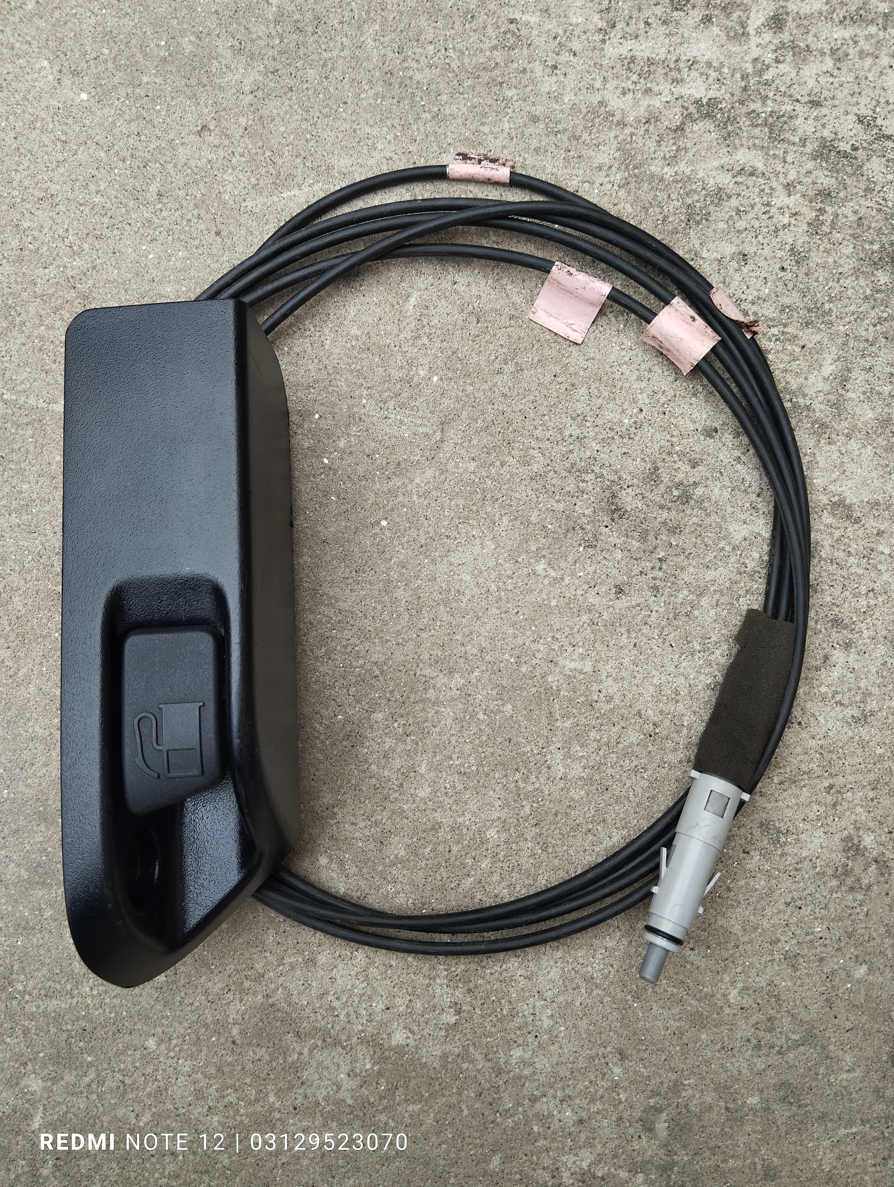 Toyota Aqua Vitz OEM Fuel Lid Cap Release Cable with Handle Genuine Japanese OEM 77035-52330