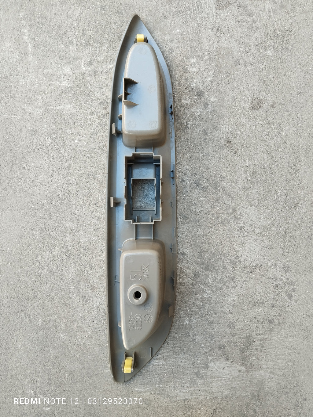 Toyota Belta OEM Interior Power window Switch Panel Cover LH Front Left Side OEM 74232-52290