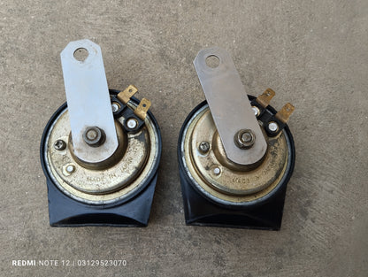 Mitsuba Proud OEM 12v Horn L+H Set Genuine Japanese
