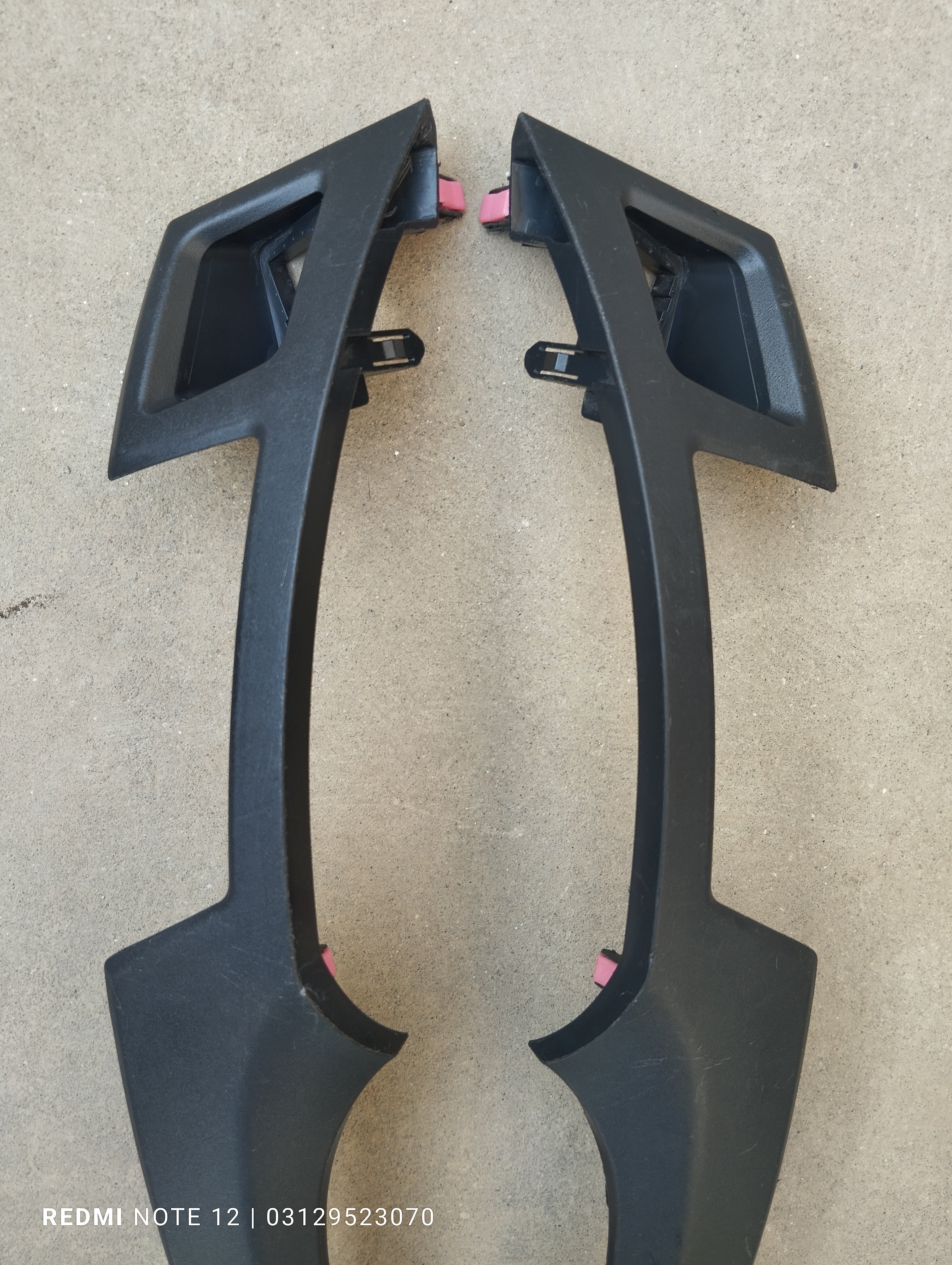 Toyota Vitz OEM Interior Dashboard Audio Frame Panel Trim OEM 55435-52010 55436-52010
