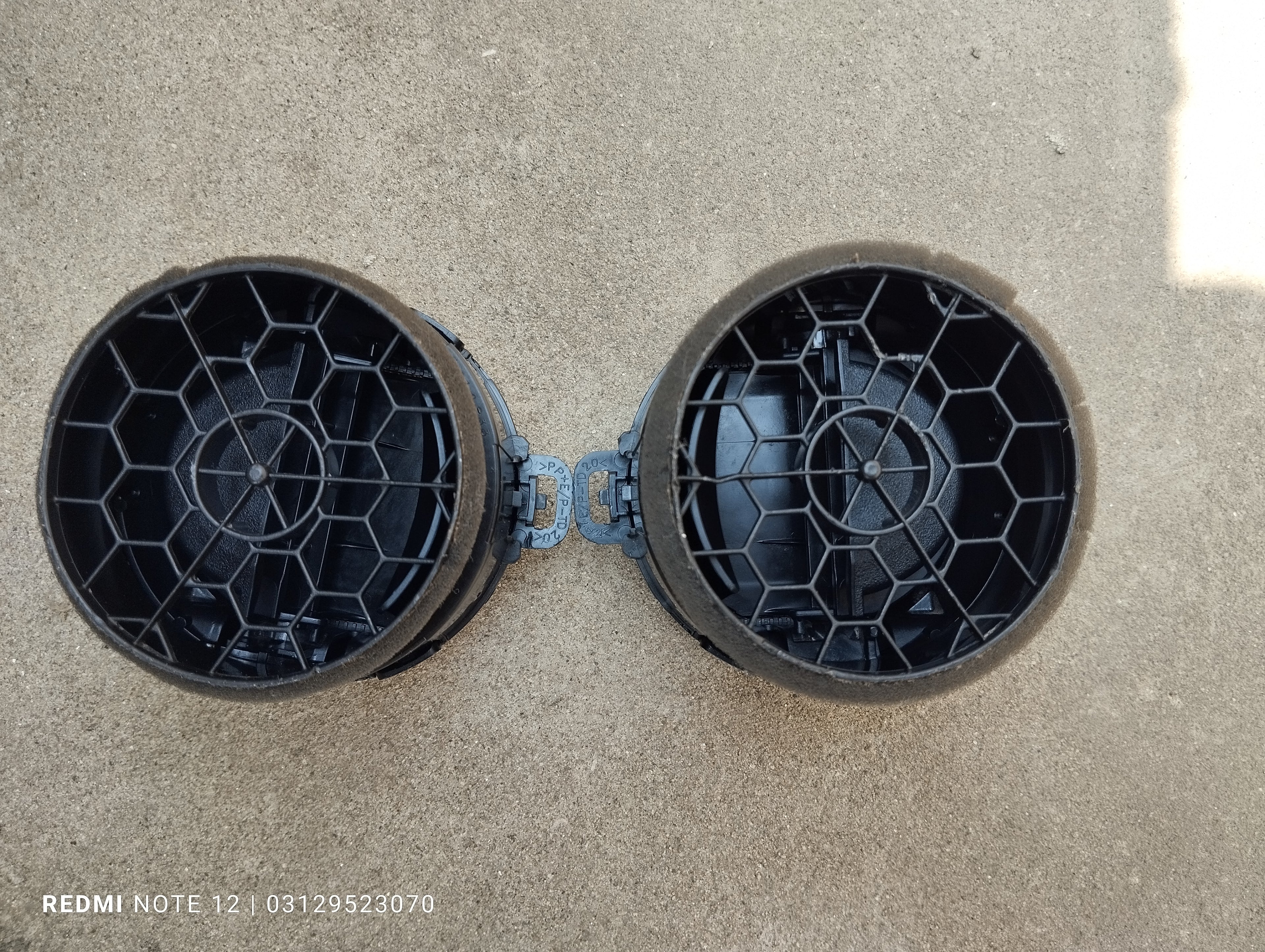 Toyota Aqua Vitz OEM interior Dashboard AC Air Vent Chrome Genuine Japanese OEM