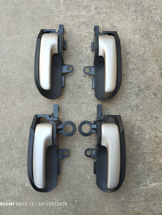 Toyota Vitz Platz OEM Interior Inner Door Handle Set Genuine Japanese OEM 69206-52010
