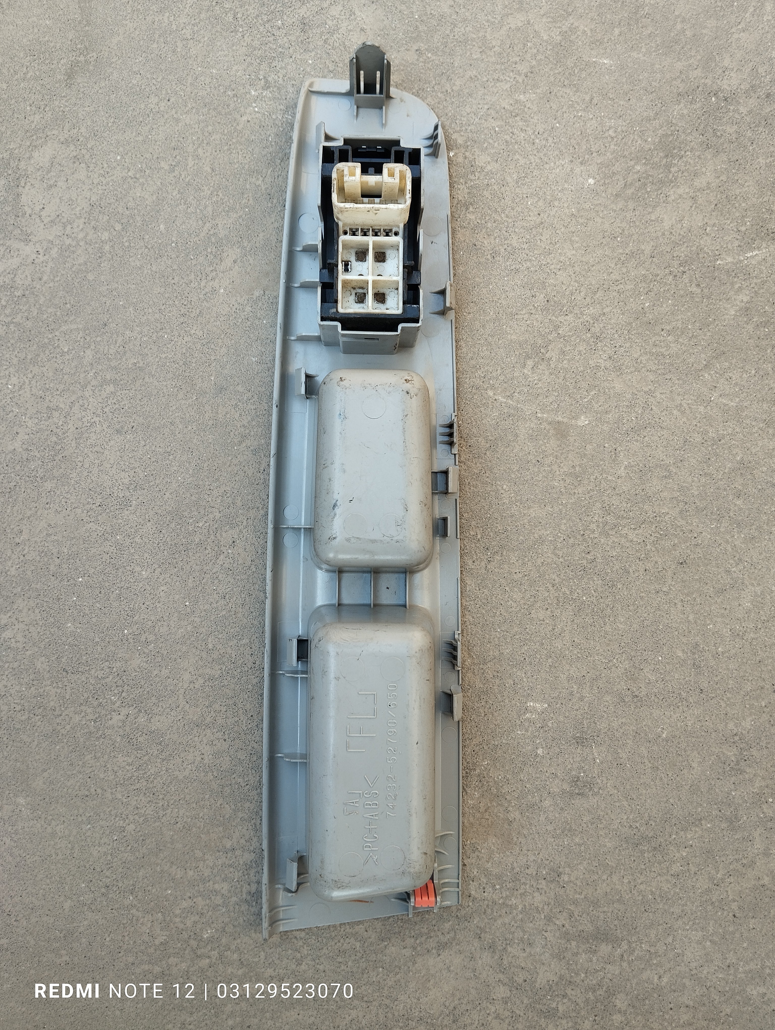 Toyota Vitz OEM interior Left Front Door Power window Switch button Cover Genuine Japanese OEM 74232-52790