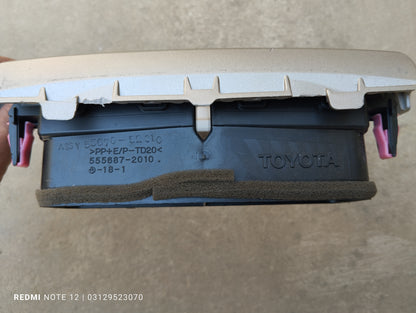 Toyota Vitz OEM interior Dashboard AC Air Vent Panel Genuine Japanese OEM 55405-52580 555687-2010