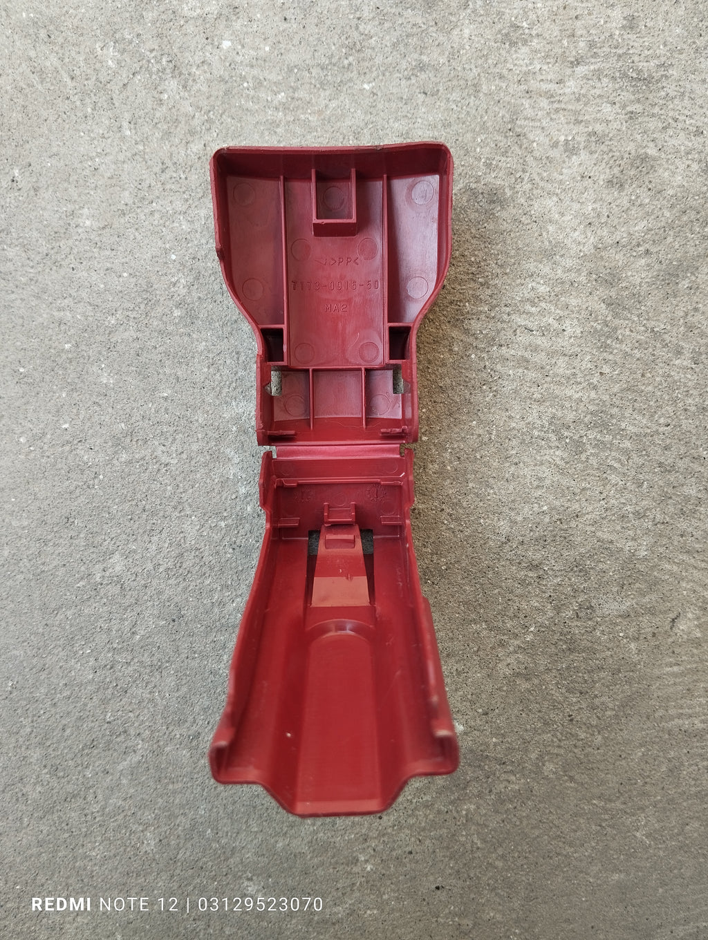 Toyota Aqua OEM Battery Terminal Cover OEM 7173-0916-50